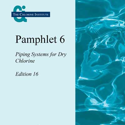 Pamphlet-6-Chlorine Institute Pamphlet 6 - Chlorine Insititue